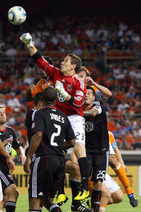 Troy Perkins earns man of the match honors for D.C. United